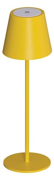Kanlux 36323 - LED Stmívatelná stolní lampa INITA LED/1,2W/1800 mAh IP54 žlutá