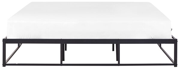 Postel Kov VIRY 180 x 200 cm Černá