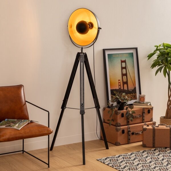 Atmosphera - Stojací lampa LAHTI 1xE27/25W/230V pavlovnie