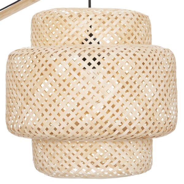 Atmosphera - Stojací lampa LIBY 1xE27/40W/230V bambus