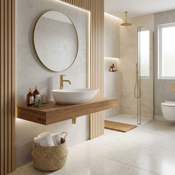 Rea Greta55 umyvadlo, 56 x 39 cm, bílá, REA-U8536