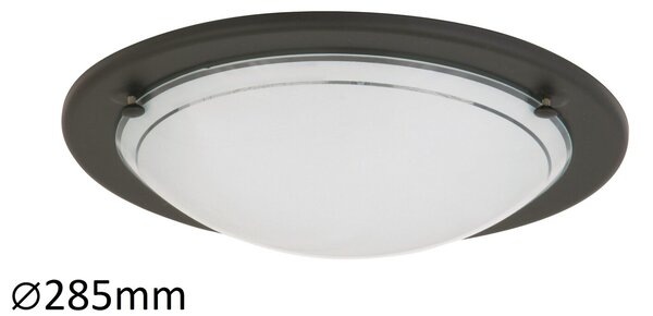 Rabalux UFON stropní svítidlo 60W/E27/IP20 - černá barva