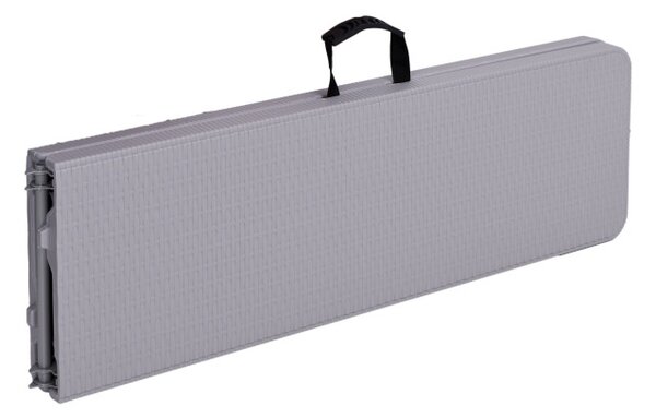Zahradní lavice RATTAN šedá