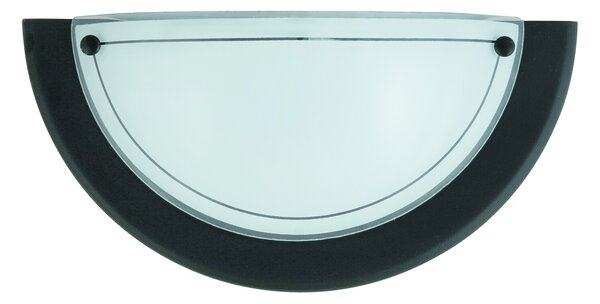 Rabalux UFON nástěnné svítidlo max. 1x60W | E27 | IP20 - černá