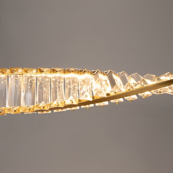 Maytoni Krone LED závěsné lineární svítidlo Ø1200mm