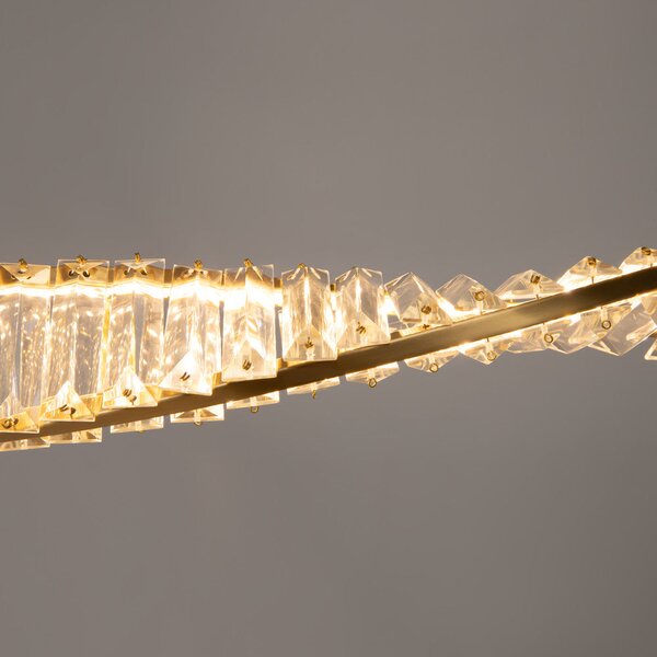 Maytoni Krone LED závěsné lineární svítidlo Ø1200mm