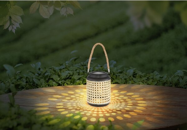 Globo 33668 - LED Solární svítidlo SOLAR LED/0,06W/3V 3000K IP44 bambus