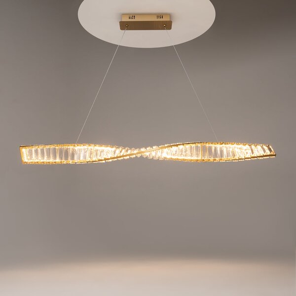 Maytoni Krone LED závěsné lineární svítidlo Ø1200mm