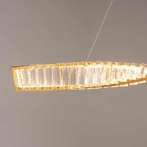 Maytoni Krone LED závěsné lineární svítidlo Ø1200mm