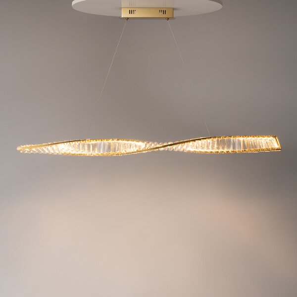 Maytoni Krone LED závěsné lineární svítidlo Ø1200mm