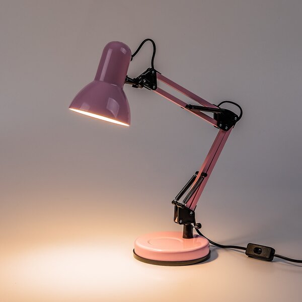 Rabalux SAMSON stolní lampa 60W | E27 | IP20 - růžová
