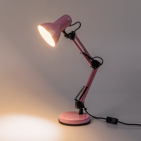 Rabalux SAMSON stolní lampa 60W | E27 | IP20 - růžová