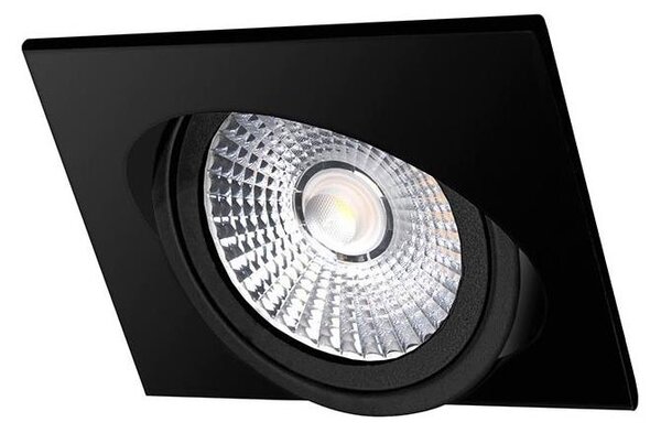 LED Podhledové svítidlo LED/6W/230V 3000K 8,5x8,5 cm černá