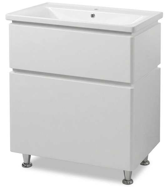 Lavedo Lion I 60 White koupelnová skříňka s umyvadlem
