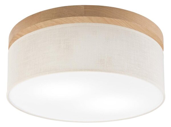 Brilagi - LED Stropní svítidlo BELLADONNA 2xE27/15W/230V pr. 40 cm krémová/dub
