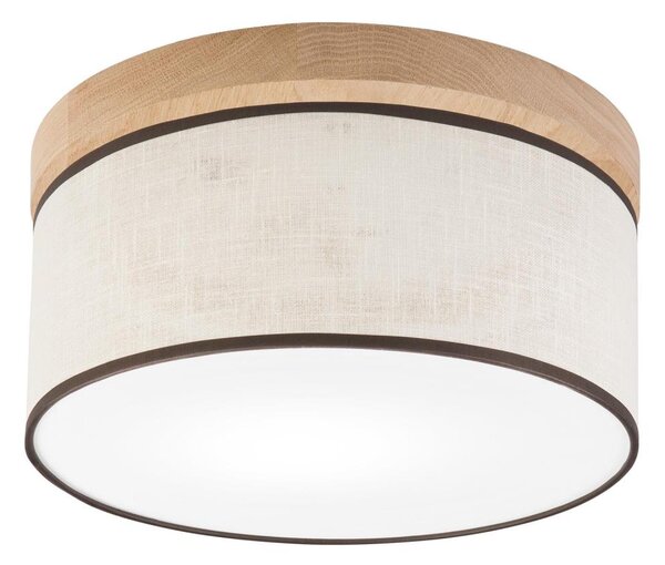 Brilagi - LED Stropní svítidlo BELLADONNA 1xE27/15W/230V pr. 30 cm krémová/dub