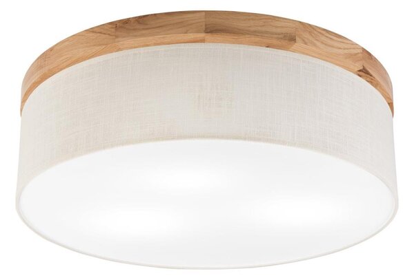 Brilagi - LED Stropní svítidlo BELLADONNA 3xE27/15W/230V pr. 50 cm krémová/dub