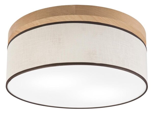 Brilagi - LED Stropní svítidlo BELLADONNA 2xE27/15W/230V pr. 40 cm krémová/dub