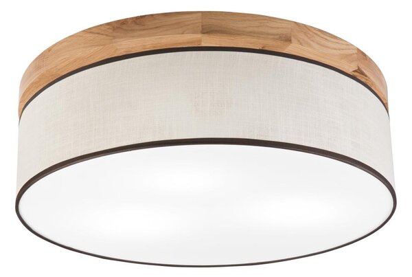 Brilagi - LED Stropní svítidlo BELLADONNA 3xE27/15W/230V pr. 50 cm krémová/dub