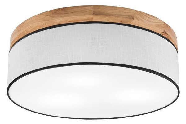 Brilagi - LED Stropní svítidlo BELLADONNA 3xE27/15W/230V pr. 50 cm bílá/dub
