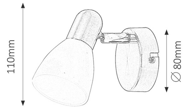 Rabalux SOMA bodové svítidlo 6301