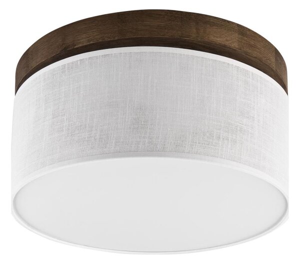 Brilagi - LED Stropní svítidlo BELLADONNA 1xE27/15W/230V pr. 30 cm bílá/dub ořech