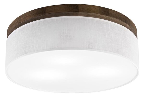 Brilagi - LED Stropní svítidlo BELLADONNA 3xE27/15W/230V pr. 50 cm bílá/dub ořech