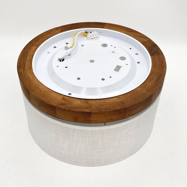 Brilagi - LED Stropní svítidlo BELLADONNA 1xE27/15W/230V pr. 30 cm bílá/dub třešeň