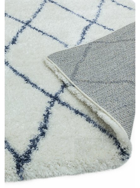 Modrý koberec Bardie Cream Blue Rozměry: 80x150 cm
