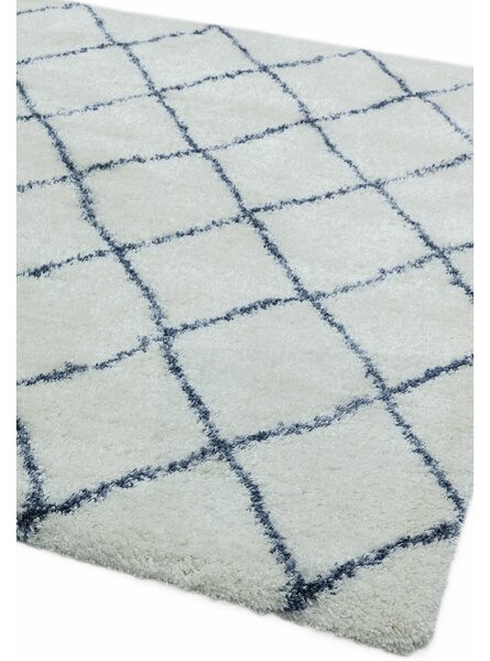 Modrý koberec Bardie Cream Blue Rozměry: 80x150 cm