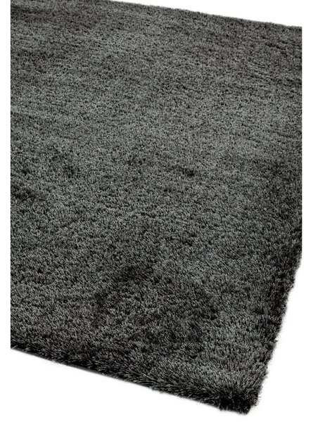 Černý koberec Trebbia Charcoal Rozměry: 80x150 cm