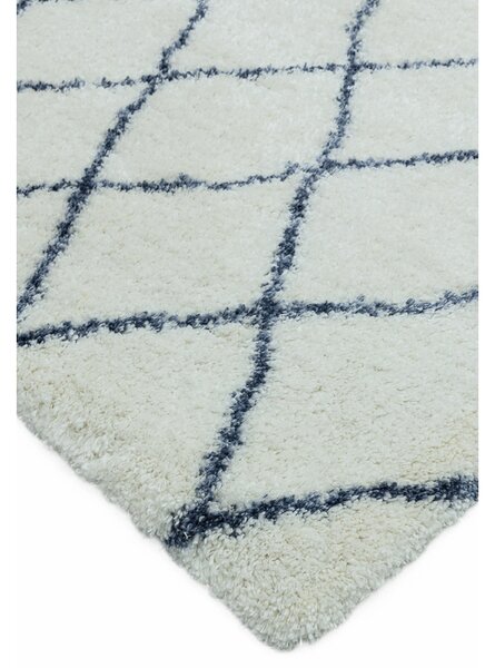Modrý koberec Bardie Cream Blue Rozměry: 80x150 cm