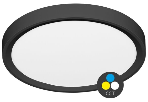 Ecolite W007-CCT/50W/CR - LED Stropní svítidlo SALY LED/50W/230V IP40 černá