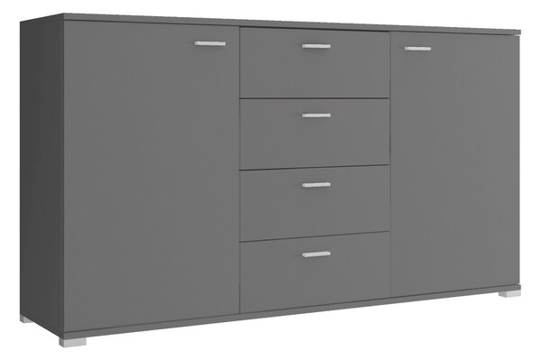 Piaski Komoda Maja 150 cm grafit