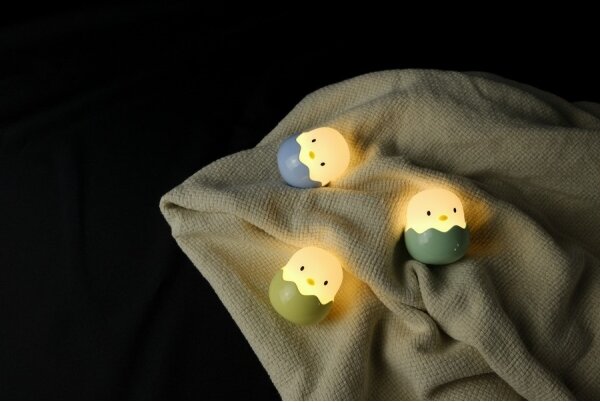 MegaLight - LED RGB Stmívatelná nabíjecí dětská dotyková lampa EGGY EGG LED/5V