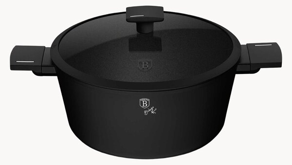 Hrnec's nepřilnavým povrchem Matte Black