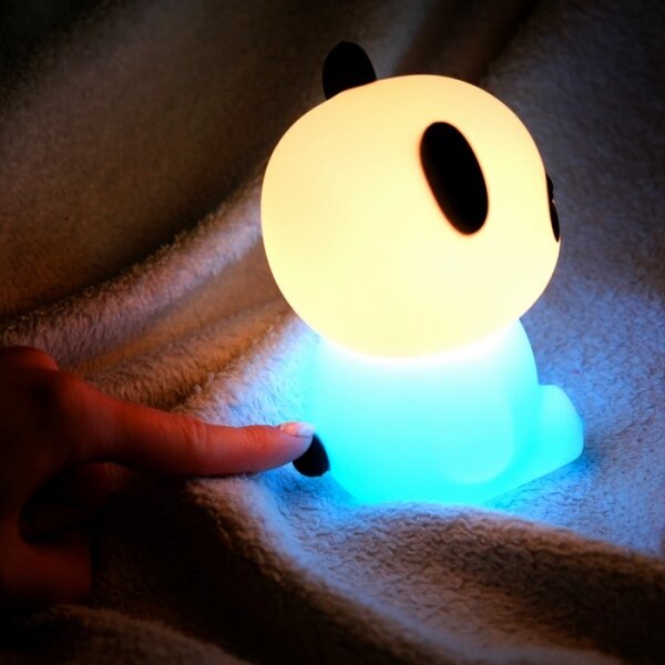 MegaLight - LED RGB Stmívatelná dětská dotyková lampa PADDY PANDA LED/5V