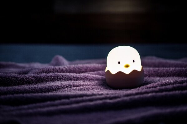 MegaLight - LED RGB Stmívatelná nabíjecí dětská dotyková lampa EGGY EGG LED/5V