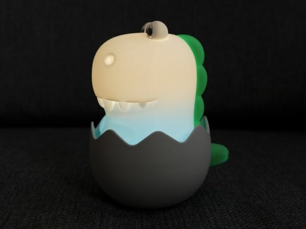 MegaLight - LED RGB Stmívatelná nabíjecí dětská dotyková lampa DIGGY DINO LED/5V