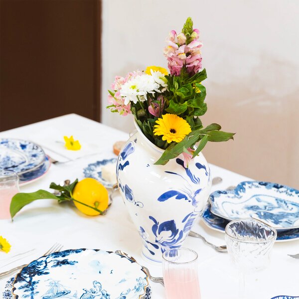 Seletti designové vázy Floral Delft