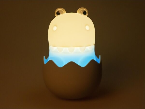 MegaLight - LED RGB Stmívatelná nabíjecí dětská dotyková lampa DIGGY DINO LED/5V