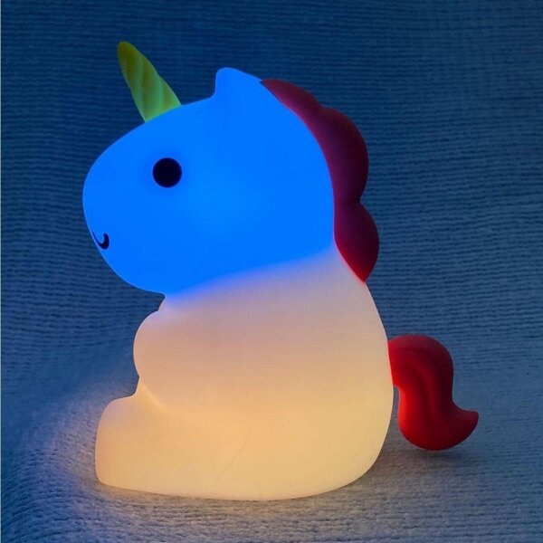 MegaLight -LED RGB Stmívatelná nabíjecí dětská dotyková lampa MAGGY MAGIC LED/5V