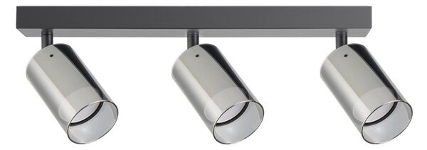 Zuma Line 2211BD-3-BK - Bodové svítidlo REN 3xGU10/50W/230V černá/šedá
