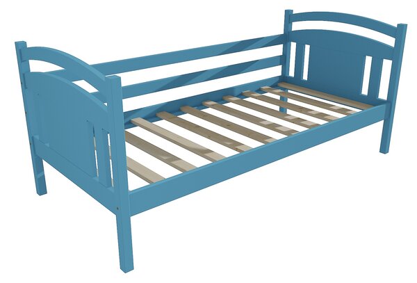 Vomaks Dětská postel DP 029 Rozměr: 80 x 180 cm, Povrchová úprava: netransparentní barva modrá