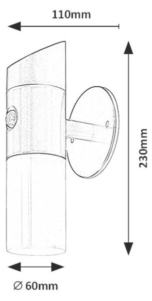Rabalux LUTTO LED solární lampa 77030