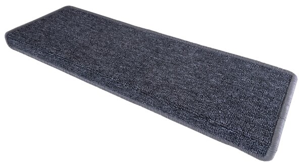 Vopi Nášlapy na schody Astra šedá obdélník, samolepící - 25x80 obdélník (rozměr včetně ohybu)