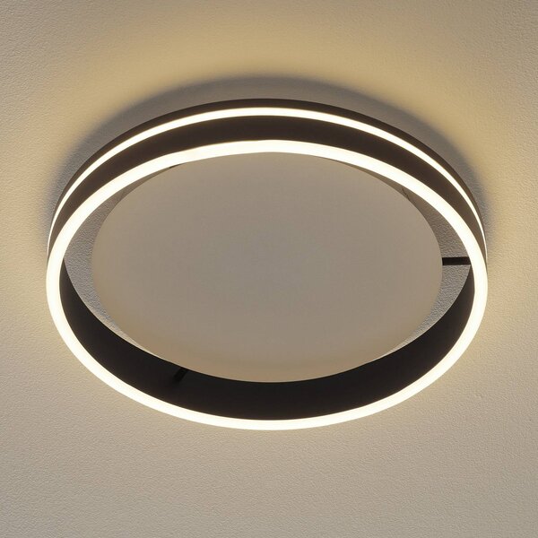 Paul Neuhaus Q-VITO LED stropní svítidlo 40 cm antracitové barvy