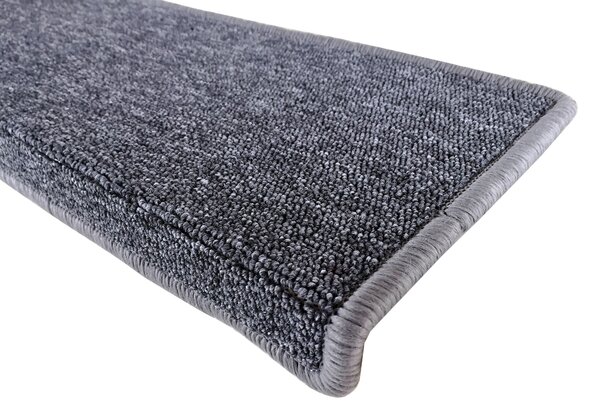 Vopi Nášlapy na schody Astra šedá obdélník, samolepící - 25x80 obdélník (rozměr včetně ohybu)