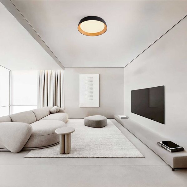 Nova Luce Sigi LED stropní svítidlo Ø600 mmBílá