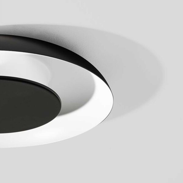 Nova Luce Epos LED stropní svítidlo Černá600 mm